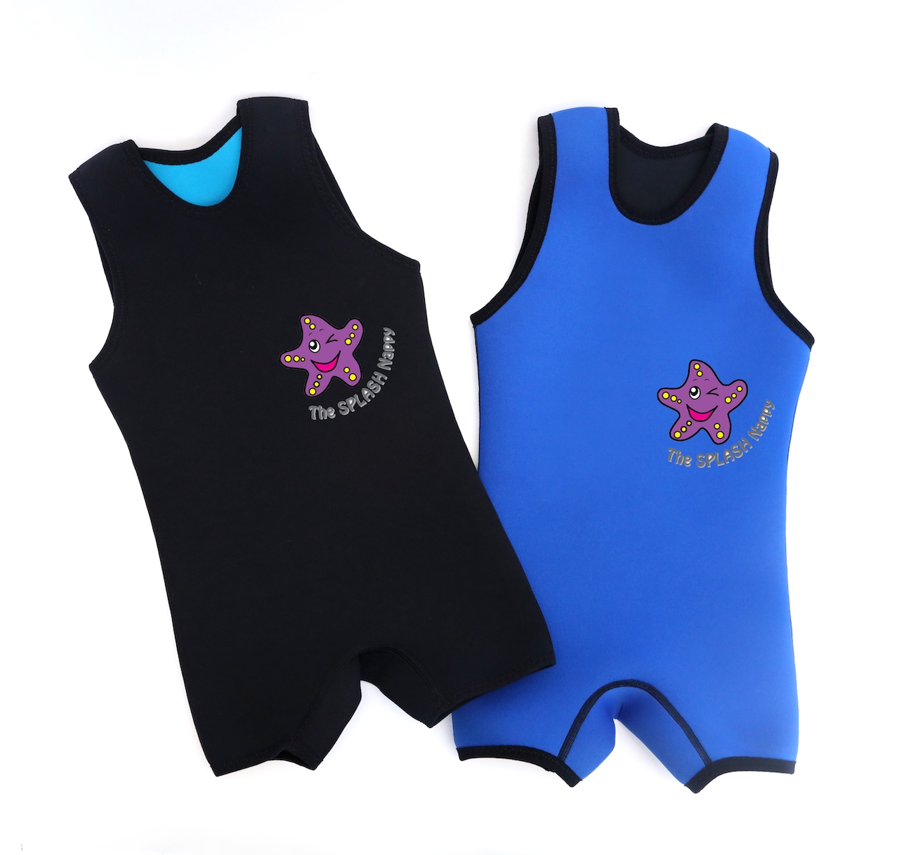 TSPN_Suites_Oct_2024_BLACK_BLUE_FRONT The Splash Suit™